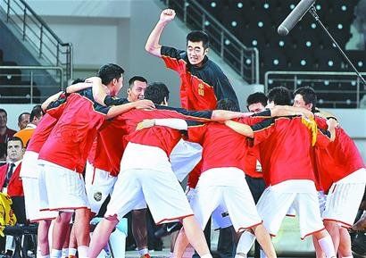 中国男篮开场舞
