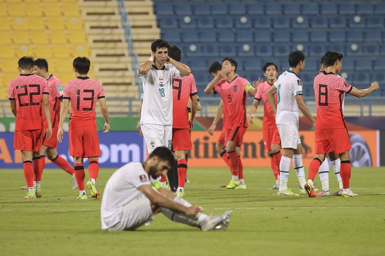 中国足球对伊拉克战绩