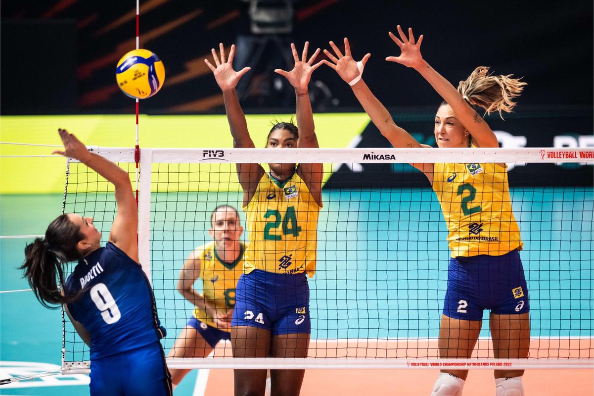 巴西女排晋级世锦赛决赛