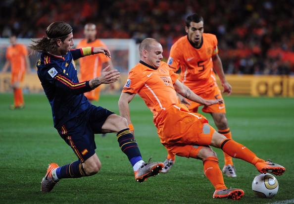 西班牙vs荷兰2010
