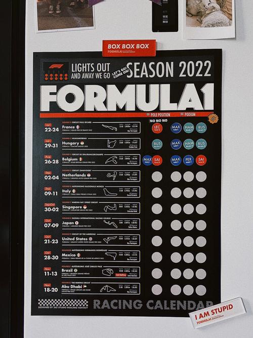 f1赛程表2022